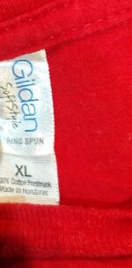 شناسنامه تیشرت زنانه قرمز 2