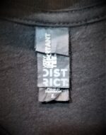 شناسنامه تیشرت مردانه مشکی چاپ سبز