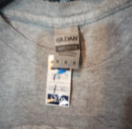 شناسنامه تیشرت مردانه طوسی چاپ رنگی