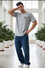 تیشرت طوسی مردانه 2