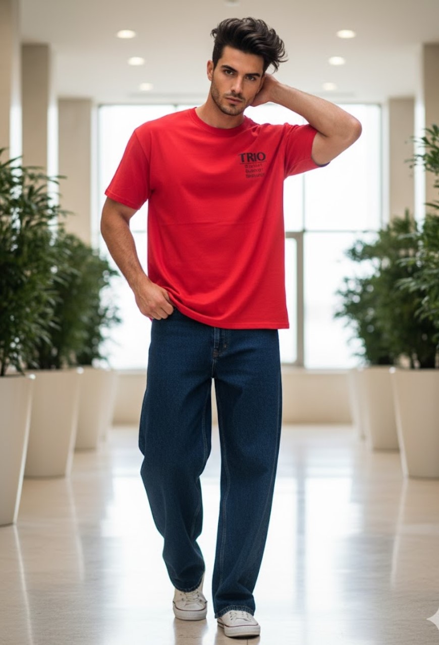 تیشرت مردانه قرمز 2 تیشرت مردانه قرمز 2