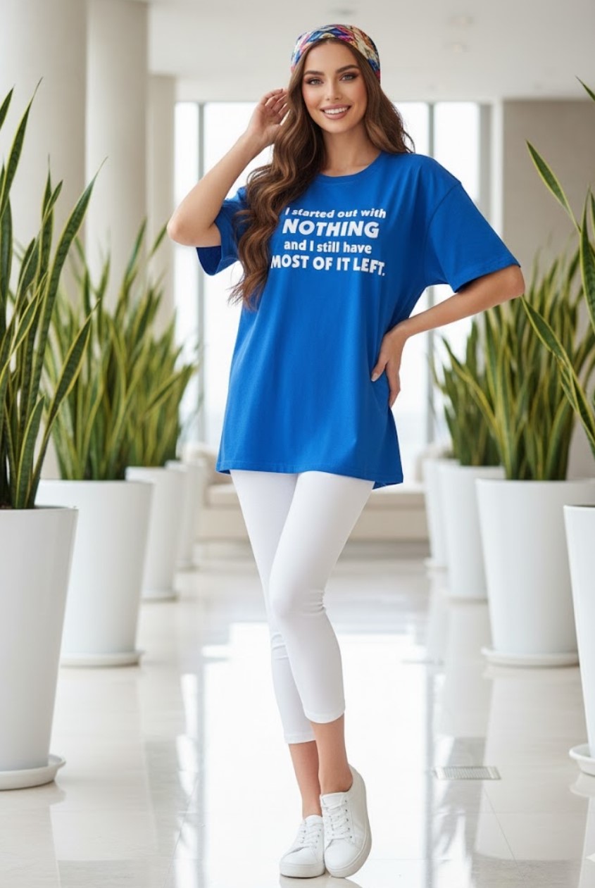 تیشرت زنانه آبی 2 تیشرت زنانه آبی 2