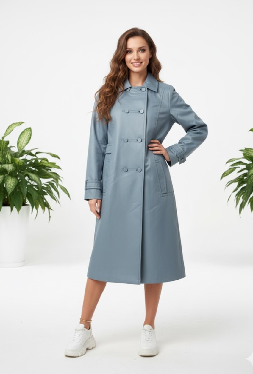 پالتو طوسی براق پالتو طوسی براق