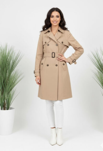 بارانی سایز کوچک کمردار1