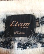 بافت موهر یقه گرد اکلیل آبی - تصویر 2