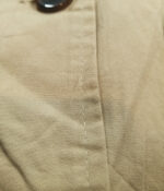 بارانی کمربنددار آستین پفی - تصویر 2