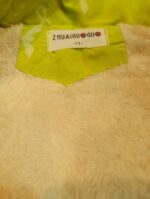 کاپشن زرد توخزدار بچه گانه - تصویر 3