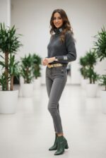 بافت موهر یقه اسکی نوکمدادی