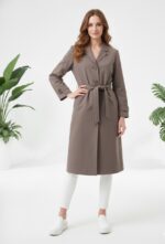 بارانی شتری ساده